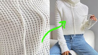 Youll Never Believe its so Beautiful and so Easy Knitting Pattern [upl. by Yboc811]