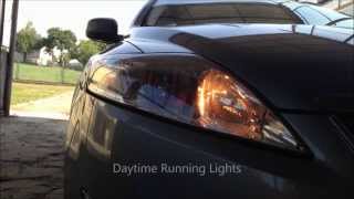 Ford Mondeo MK4 Daytime Running Lights [upl. by Leirrad325]