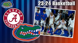 20232024 Alabama vs Florida Basketball Uninterrupted Full Game Playback [upl. by Aneetsirk170]