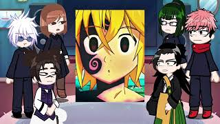 Jujutsu kaisen Itadori react to Meliodas  Gacha life 2  Seven deadly sins  Gojo [upl. by Anes572]