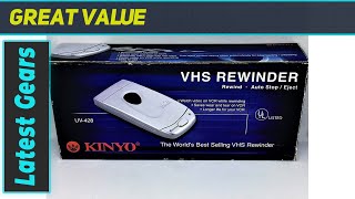 Kinyo 1 Way VHS UV428 Rewinder The Ultimate Fast Playback Solution [upl. by Ennoitna]