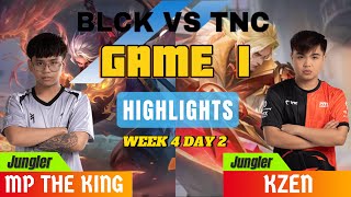 BLACKLIST INTERNATIONAL VS TNC PRO TEAM GAME 1 MPLPH S14  BLCK VS TNC GAME 1 HIGHLIGHTS mplph [upl. by Ariahs]