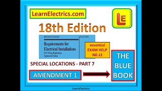 18th EDITION EXAM HELP No12 Special Locations – Part 7 [upl. by Euell]