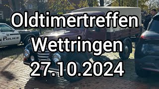 Oldtimertreffen in Wettringen  27102024 [upl. by Einttirb]