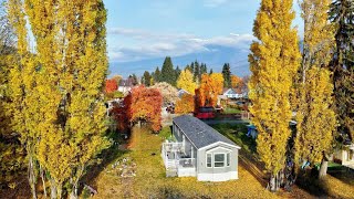 198963 2 244 E Avenue Kaslo BC 2021 Beautiful 2Bed 2Bath Modular on 50x70ft lot in Mobile Park [upl. by Hahn594]