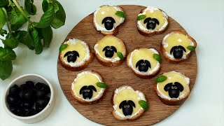 CANAPES TO IMPRESS 🥖 Quick and Tasty WOW Bites [upl. by Herstein]