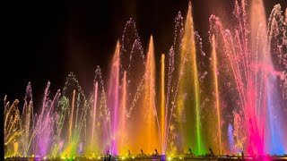 4K Disney Illuminated Fountain Show 2022  Longwood Gardens [upl. by Lorin]