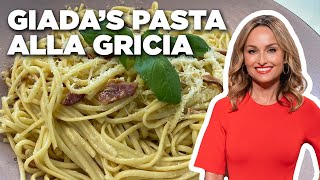 Giada De Laurentiis Pasta alla Gricia  Giada’s Italian Weeknight Dinners  Food Network [upl. by Lim236]