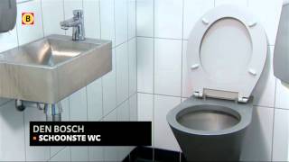 Toiletten in parkeergarage St Jan Den Bosch de schoonste van het land [upl. by Nueoras874]