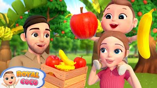 Apples And Bananas Kids Songs Cocomelon  Nursery Rhymes Ft RoyalCoco  Kids Poems  Cartoons [upl. by Ynagoham]