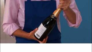 Real Simple How To Open a Bottle of Sparkling Wine [upl. by Assilram597]