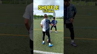 Shuffle Toturial 🌈 messi ronaldo football skills soccer sepakbola shorts [upl. by Marler]