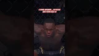 Du Plessis vsIsrael Adesanya lets do this UFC ufc305 israeladesanya dricusduplessis faceoff [upl. by Thorlay]