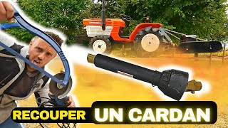 Comment recouper  ajuster son cardan prise de force tracteur et micro tracteur [upl. by Jr402]