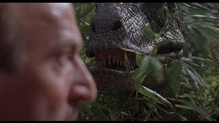 Jurassic Park 1993 movie  Hunter Robert VS Velociraptor  quotClever girlquot  HD 2017 [upl. by Nesaj]