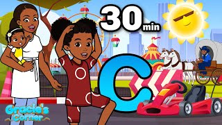 Letter C Song  More Fun and Educational Kids Song  Gracie’s Corner Compilation [upl. by Ahsinirt]