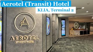 Aerotel Transit Hotel Kuala Lumpur  KLIA Terminal 2 Malaysia  Quick Tour [upl. by Eedebez312]