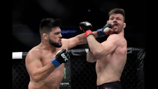 UFCAustin Kelvin Gastelum Noquea a Michael Bisping [upl. by Eigroeg]