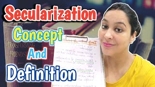 SecularizationConcept of SecularizationDefinition of SecularizationSecularization in India [upl. by Zea]