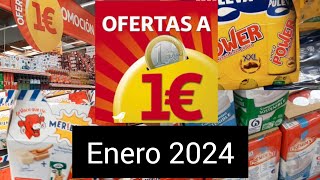 Todo a 1 Euro Alcampo Enero 2024 ¡Volvió [upl. by Ylro]