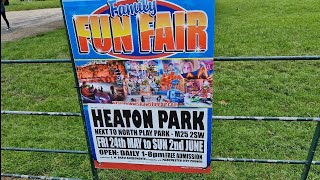 Heaton Park Manchester Fun Fair  May 2024 [upl. by Jarrad]