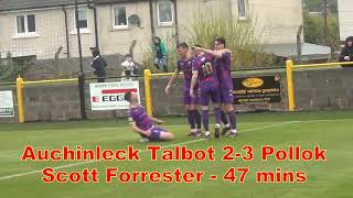 Auchinleck Talbot v Pollok  4th May 2024 [upl. by Calida381]