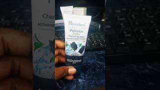 Himalaya pollution detox charchoal facewash review Himalaya charcoal face wash sort video [upl. by Enileve]