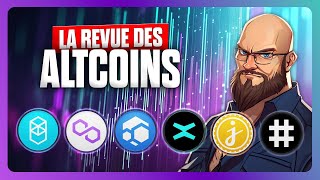 ðŸ‘€ðŸ“Š FTM MATIC FLUX EGLD JASMY RSR  la revue des ALTCOINS  ðŸ’Ž [upl. by Mossman]