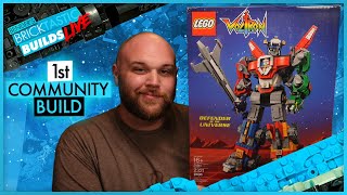 🌟 CommunityPowered Build LEGO Ideas Voltron 21311 🌟 [upl. by Eiramannod]