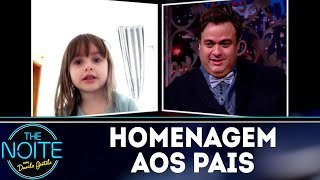 Homenagem para os pais do programa  The Noite 130818 [upl. by Zurheide]