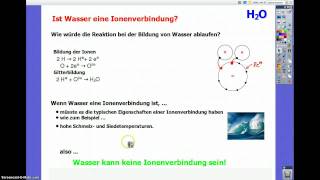 Ist Wasser eine Ionenverbindung [upl. by Brotherson]