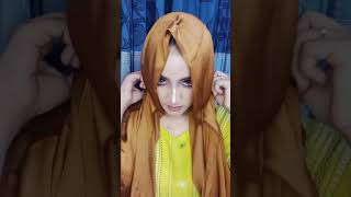 Unique Hijab Tutorial 🤩 shorts hijab hack youtubeshorts hijabstyle hijabfashion hijabtutorial [upl. by Lammond239]