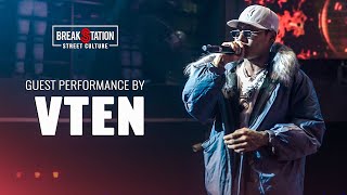 VTEN  CYPHER LIVE PERFORMANCE  Prod By beatsbyhype  BREAKSTATION [upl. by Lenra816]