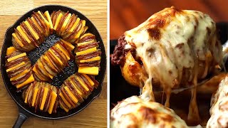 4 Outrageous Hasselback Potatoes Recipes [upl. by Irolav414]