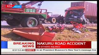 BREAKING 30 die18 injured in grisly road accident on the Eldoret  Nakuru highway [upl. by Arrol480]