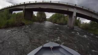 Jet boat up the Applegate River from the Rogue River [upl. by Isaacs]