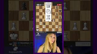 Beautiful Knight Underpromotion chess [upl. by Hanus494]