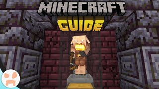 AUTO PIGLIN BARTER FARM  The Minecraft Guide  Tutorial Lets Play Ep 81 [upl. by Orlena]