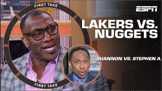 🚨 IT’S OVER 🚨 Stephen A amp Shannon Sharpe GET HEATED over LakersNuggets series  First Take [upl. by Nika]