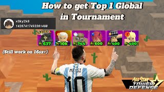 ASTDHow to get Top 1 Global in Tournament [upl. by Gnemgnok256]