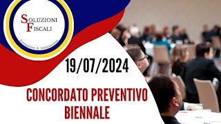 Webinar SF sul Concordato Preventivo Biennale [upl. by Ahcrop885]