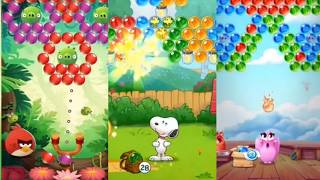 TOP 5 BUBBLE SHOOTER GAMES FOR MOBILE [upl. by Nylqcaj67]