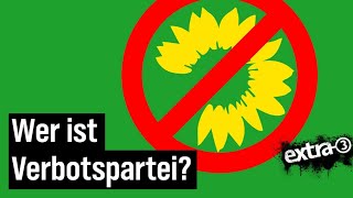 Die Grünen und Verbote Klischee oder Wahrheit  extra 3  NDR [upl. by Dat]