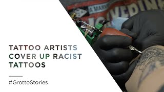 Tattoo Artists Cover Up Racist Tattoos  Mini Doc 22 [upl. by Warms914]