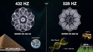 432 Hz and 528 Hz EXPLAINED The Most Powerful Frequencies in The Universe [upl. by Fattal]