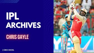 Chris Gayle 175 VS Pune Warriors  30 Ball Hundred In IPL  IPL ARCHIVES  CRIC EXCEL [upl. by Erme788]