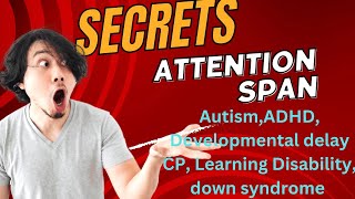 How To improve attention span cure virtual Autism Autism ADHD Developmental delay speech delay [upl. by Thynne]