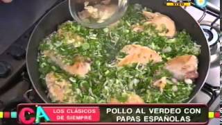 Pollo al verdeo con papas españolas [upl. by Rape978]