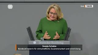 Svenja Schulze SPD Entwiklungsministerin [upl. by Hollander]