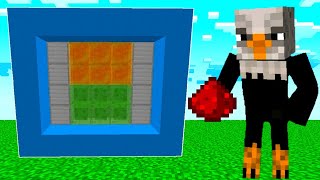 🦅 How To Make Simple 4x5 Door  Minecraft Pe [upl. by Ardnaik]